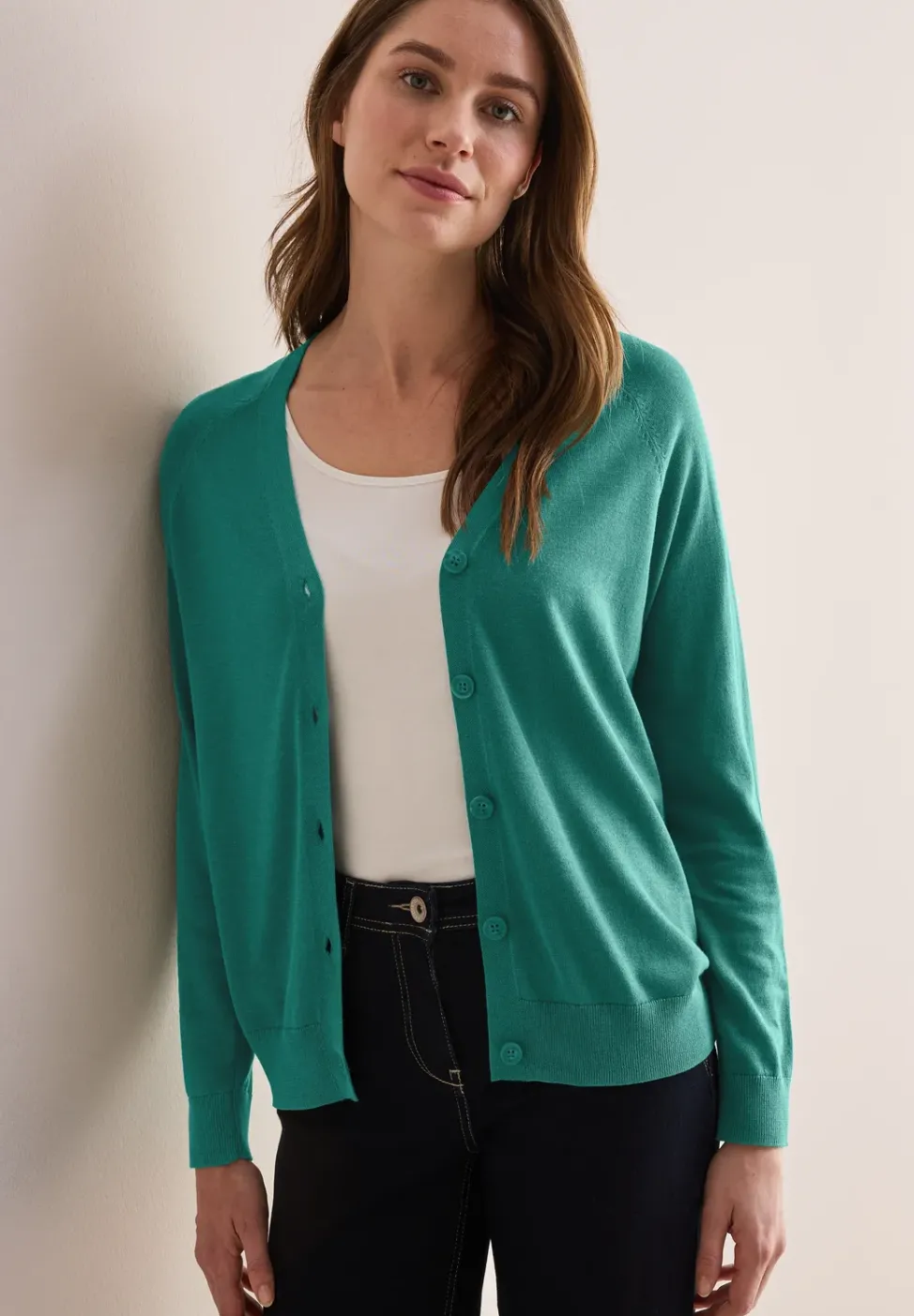 V-Neck Cardigan