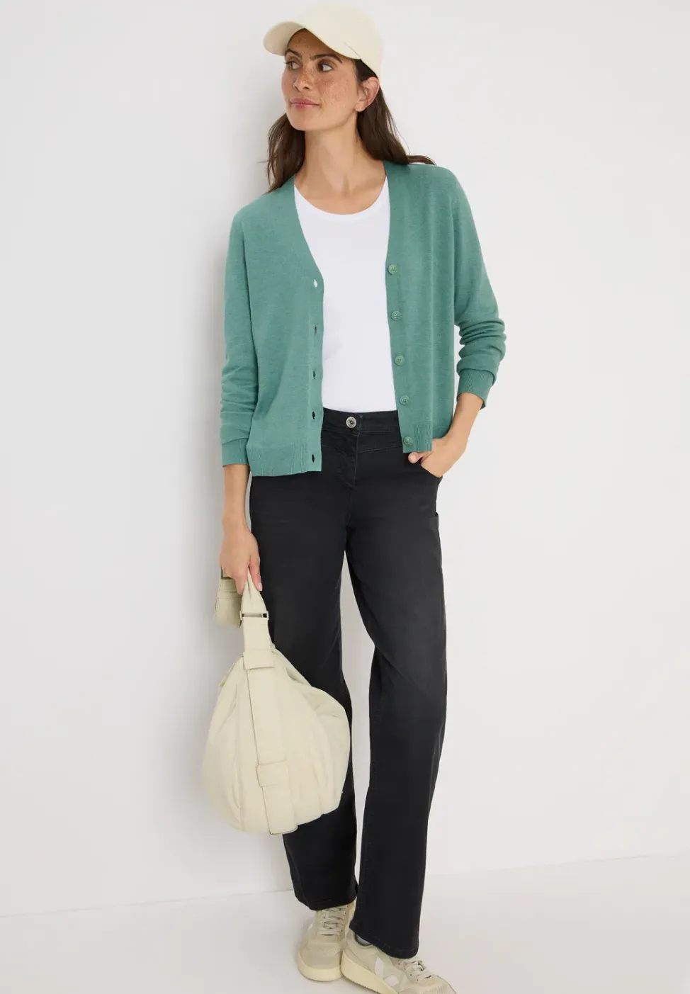 V-Neck Cardigan