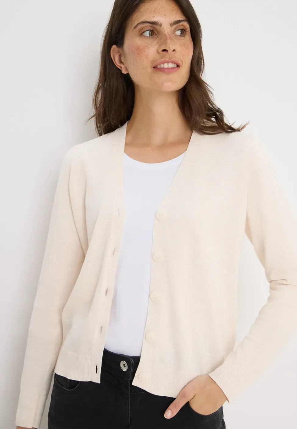 V-Neck Cardigan