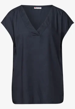 V-Neck Blusenshirt