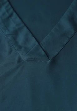 V-Neck Blusenshirt