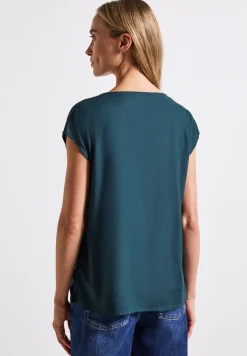 V-Neck Blusenshirt