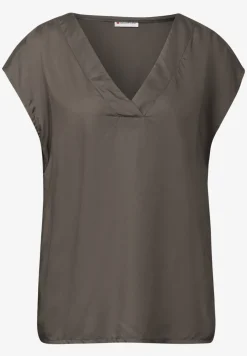 V-Neck Blusenshirt