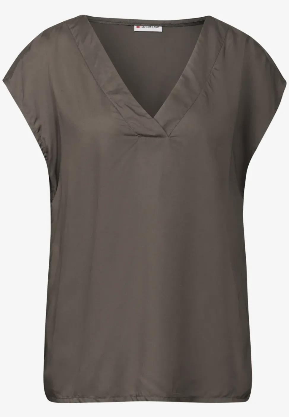 V-Neck Blusenshirt