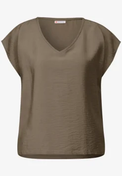 V-Neck Blusenshirt