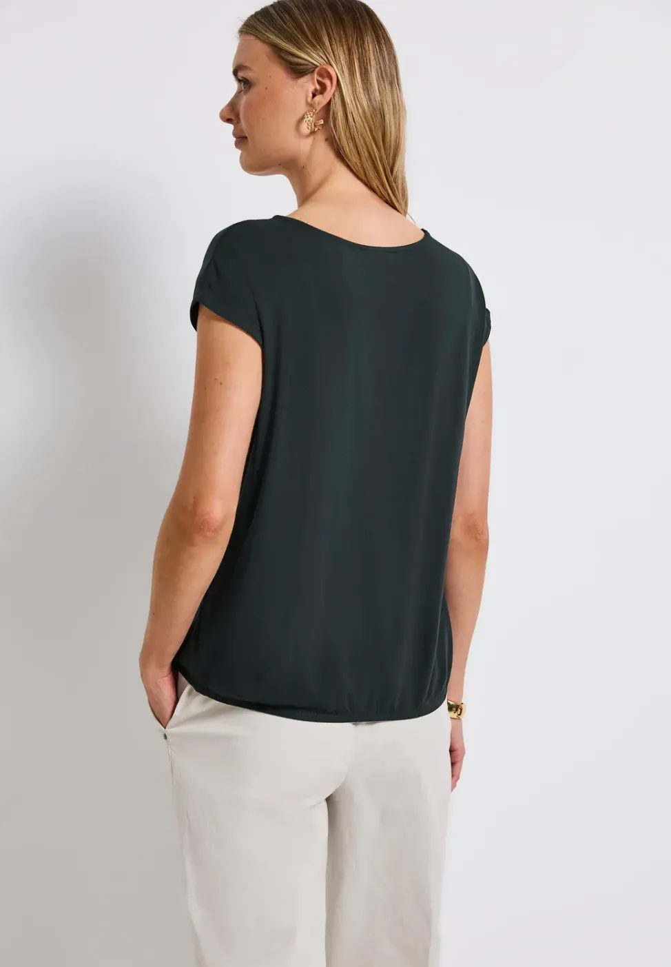 V-Neck Jersey-Shirt