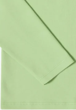 V-Neck Langarmshirt
