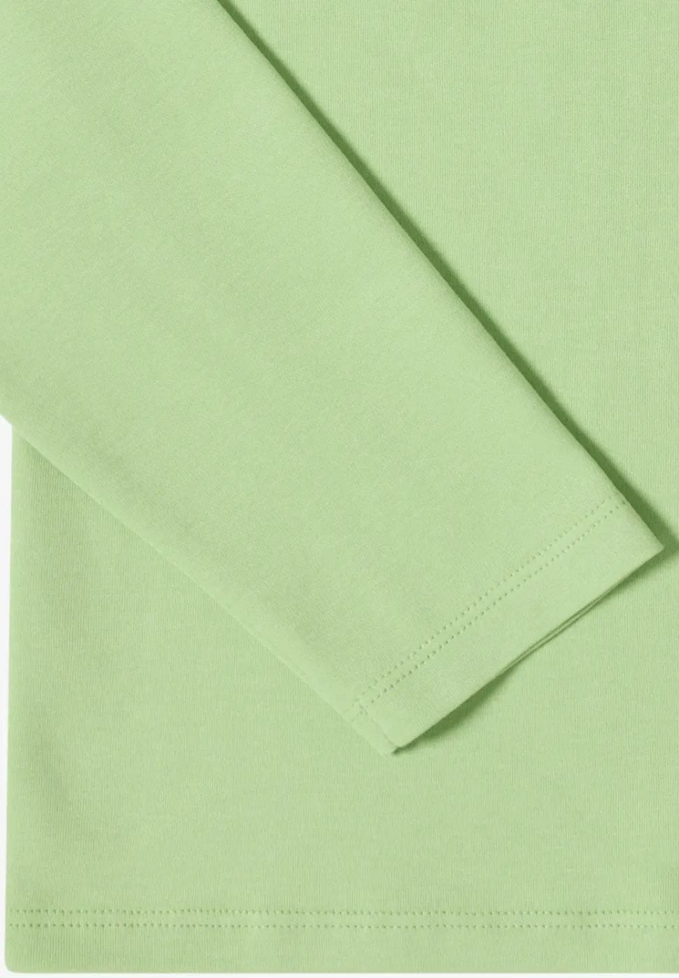 V-Neck Langarmshirt