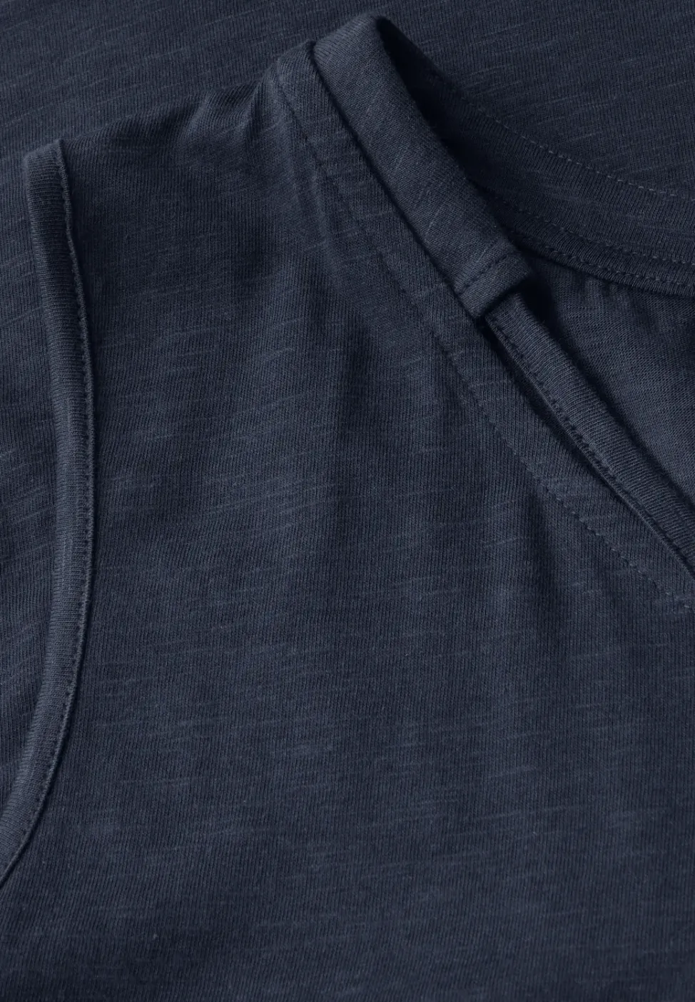 V-Neck Top mit Bändern