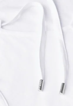 V-Neck Top mit Bändern