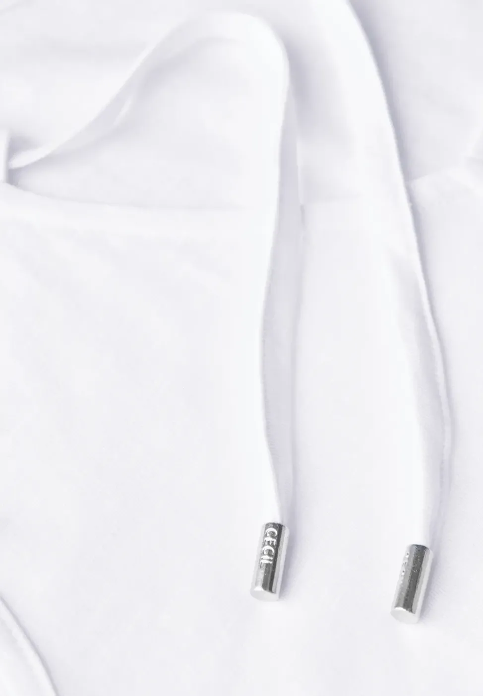 V-Neck Top mit Bändern
