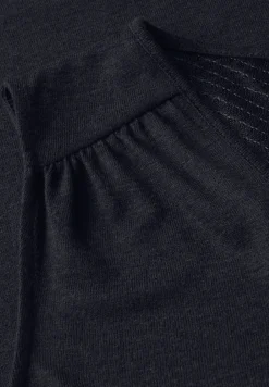 V-Neck Top mit Spitze