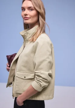 Washed-Look Jacke