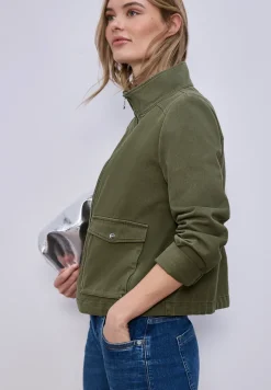 Washed-Look Jacke