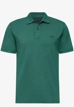 Washed-Look Poloshirt