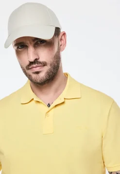Washed-Look Poloshirt