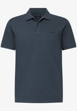 Washed-Look Poloshirt