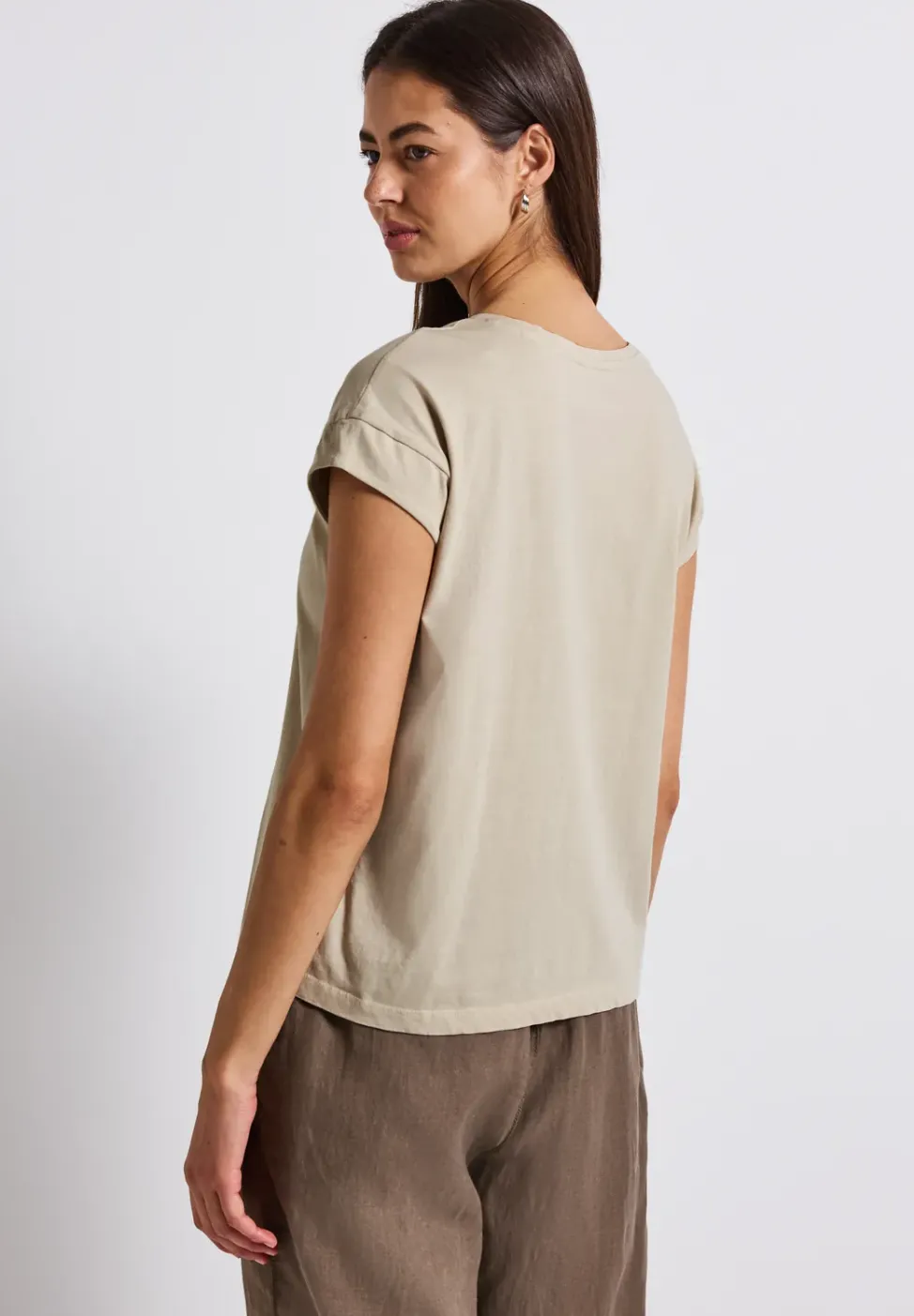 Washed-Look Artwork Shirt