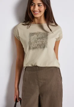 Washed-Look Artwork Shirt