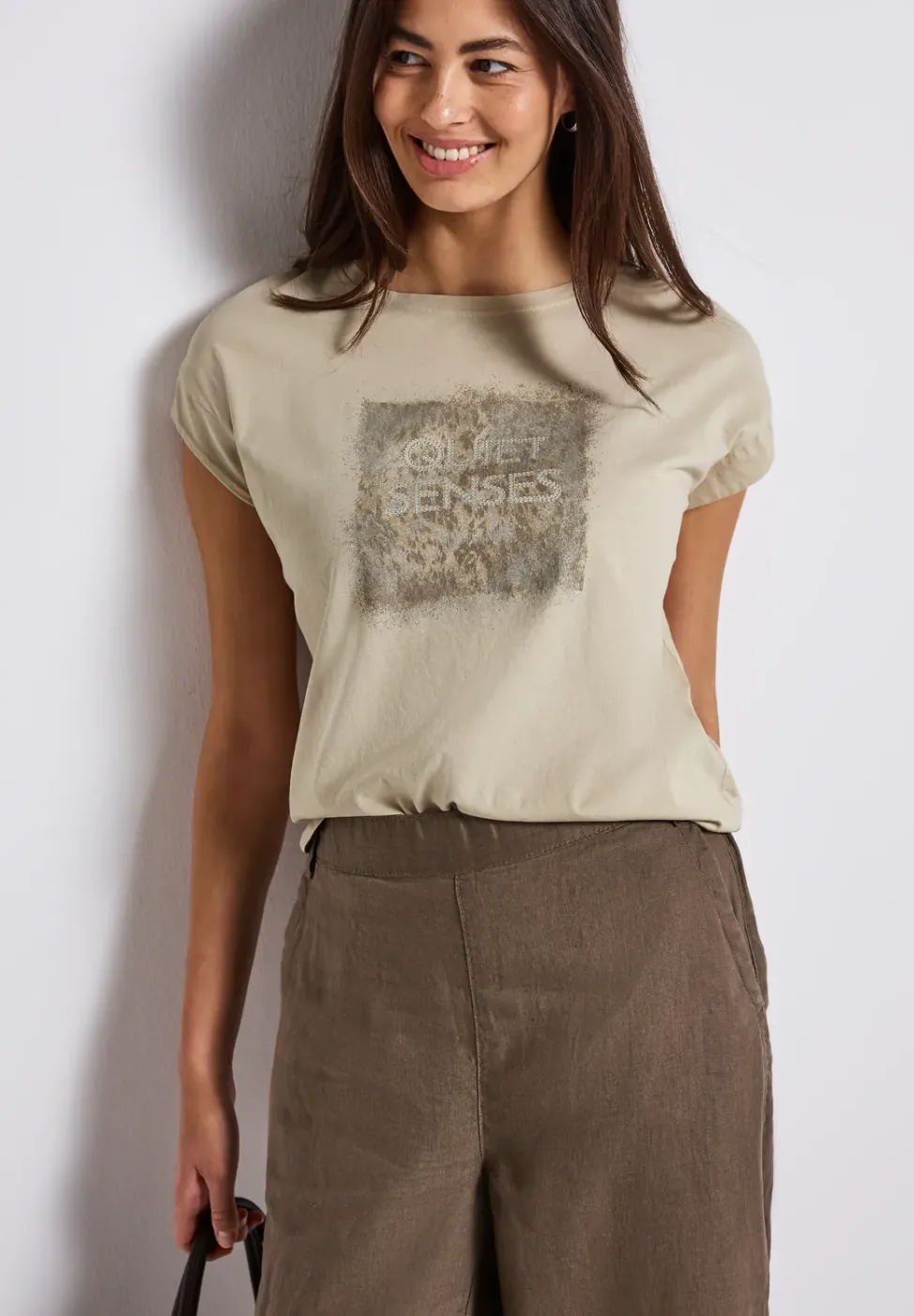 Washed-Look Artwork Shirt