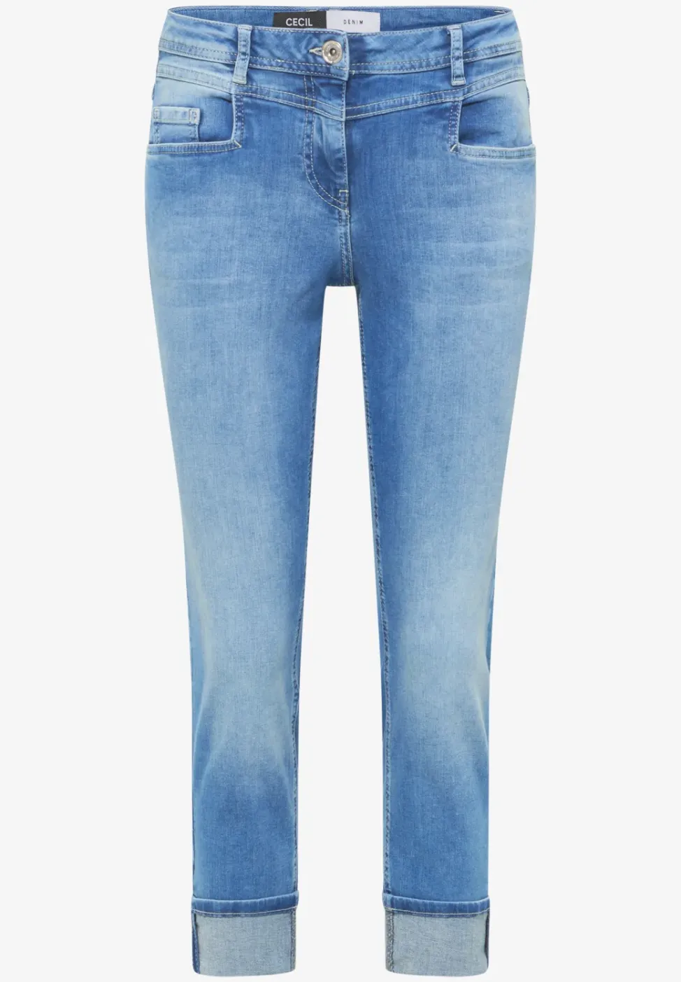 Washed-Look Jeans