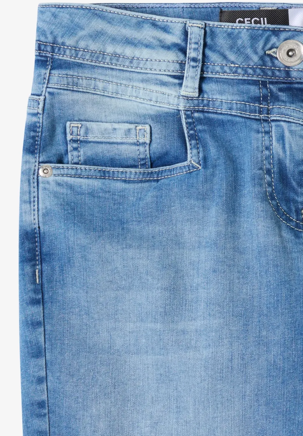 Washed-Look Jeans