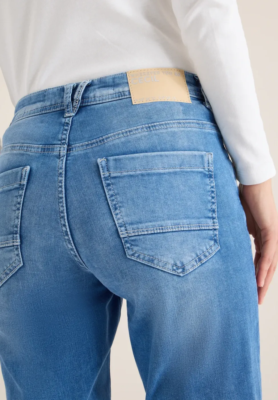 Washed-Look Jeans