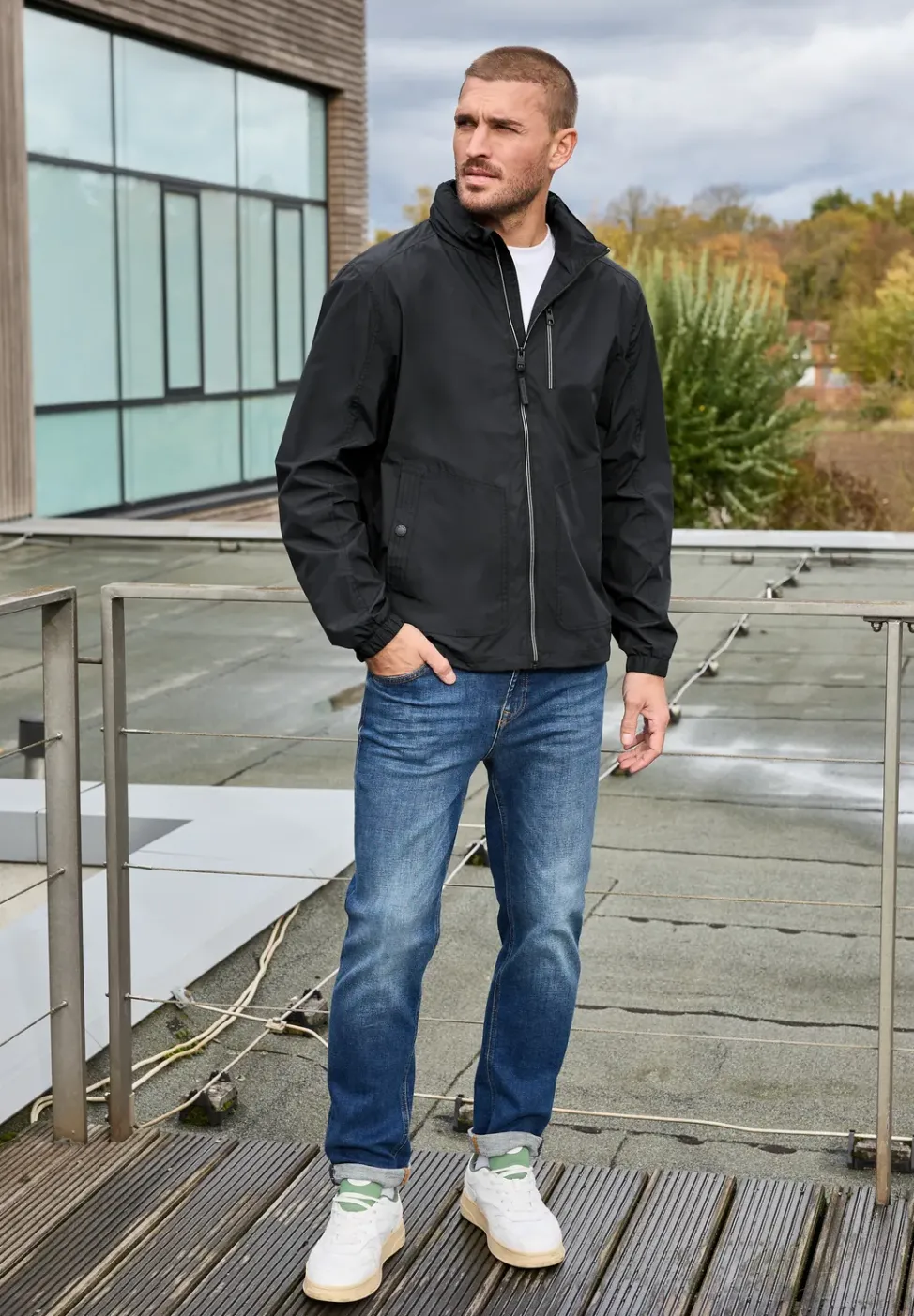 Wasserabweisende Jacke