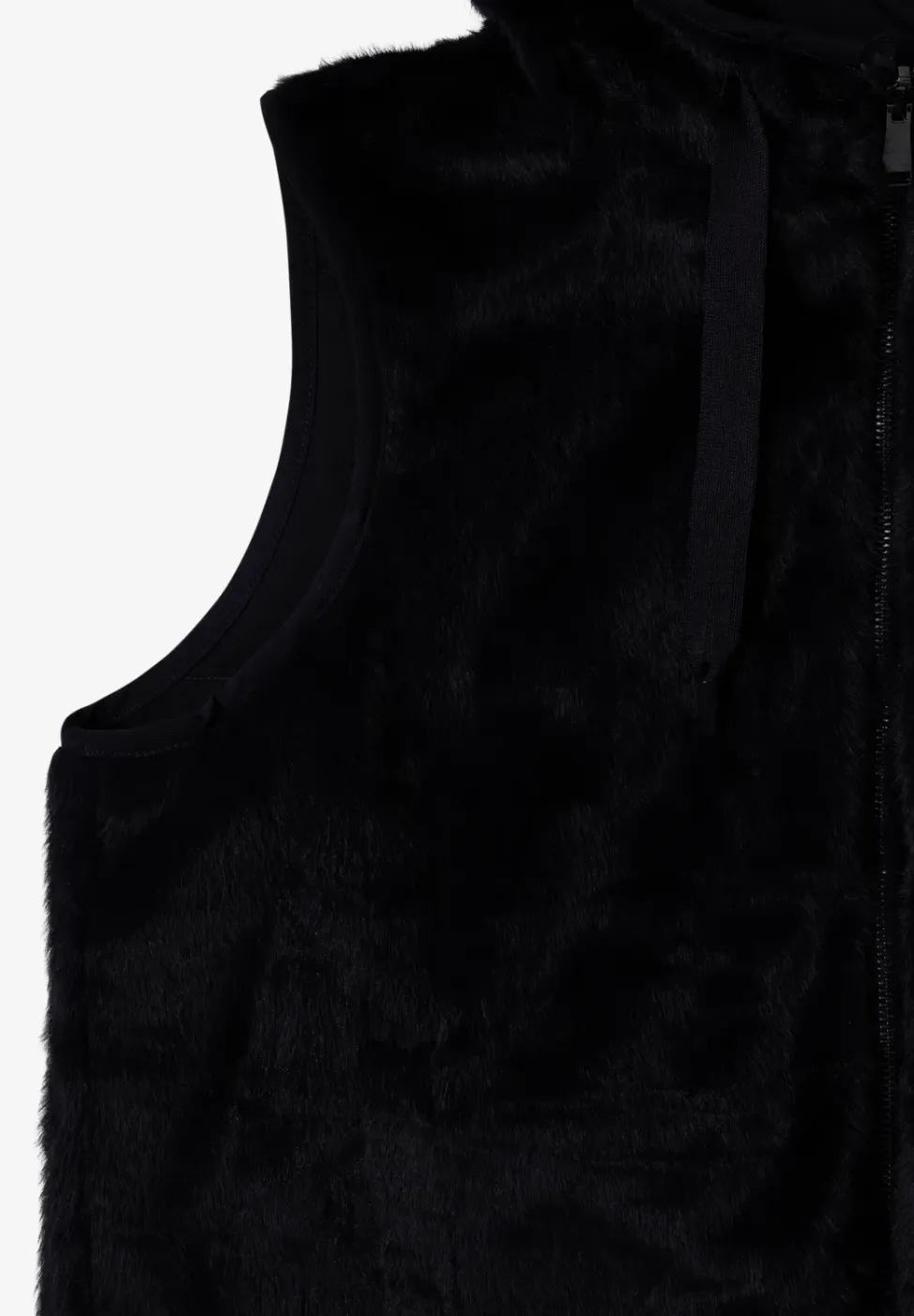 Wendbare Fake Fur Weste