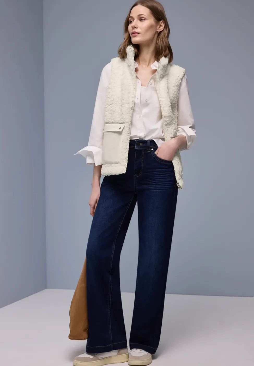 Weste mit Patch Pockets