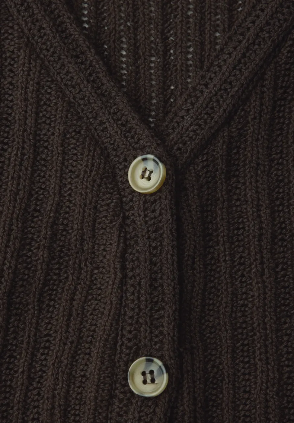 Weste mit V-Neck und Knopfleiste