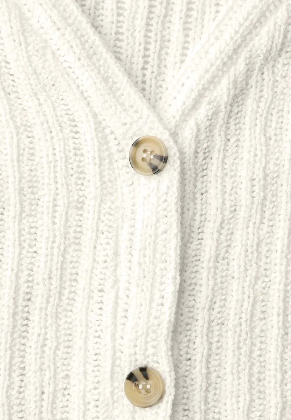 Weste mit V-Neck und Knopfleiste