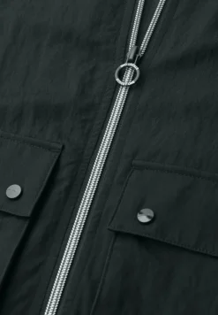 Weste mit Zipper und Tunnelzug