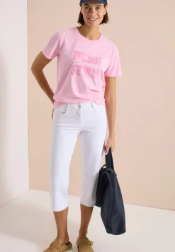 Wide Leg 3/4 Jeans im Loose Fit