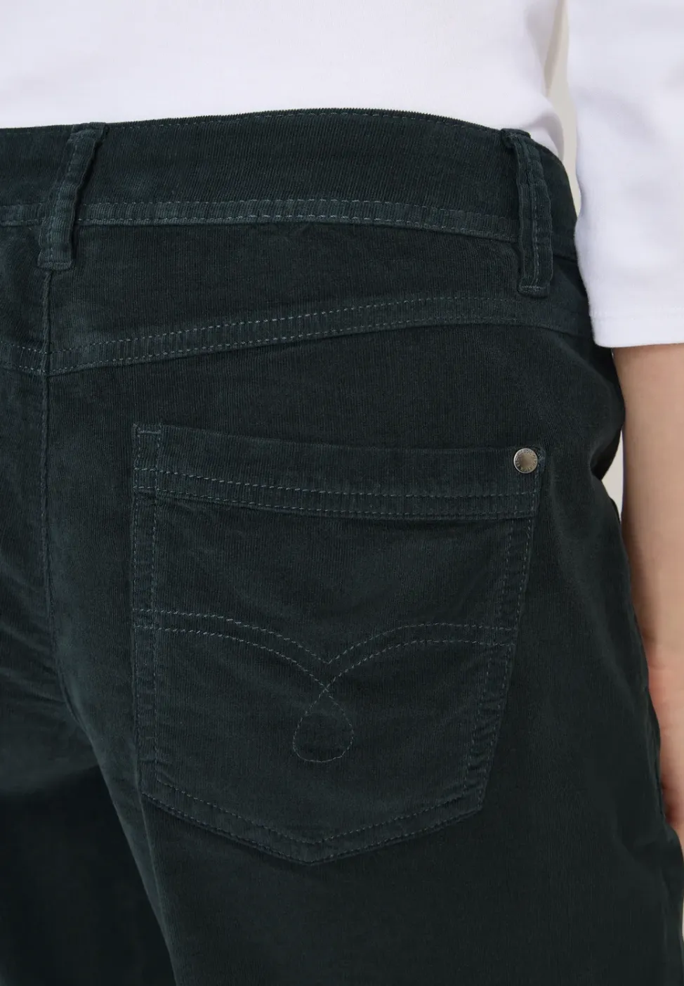 Wide Leg Cordhose