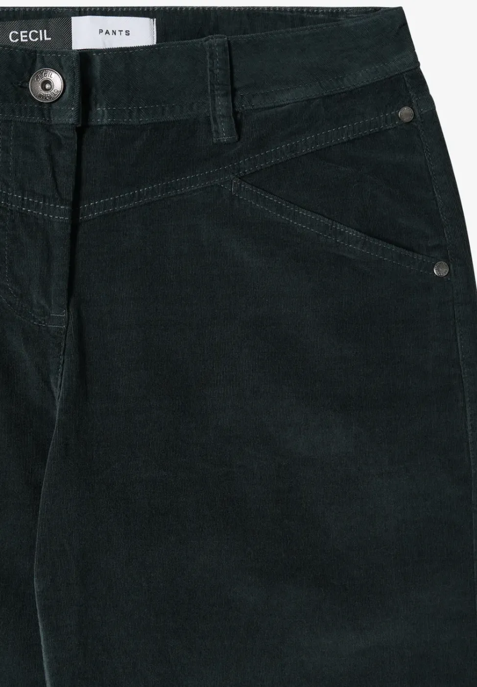 Wide Leg Cordhose