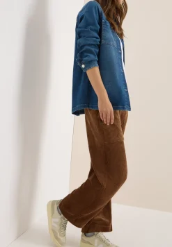 Wide Leg Cordhose