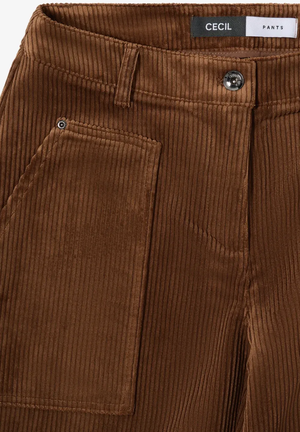 Wide Leg Cordhose