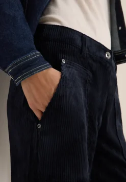Wide Leg Cordhose