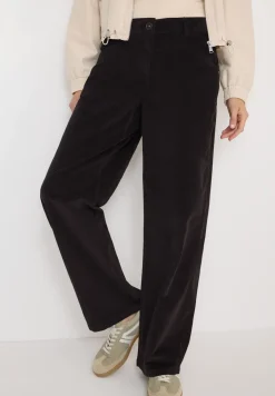 Wide Leg Cordhose