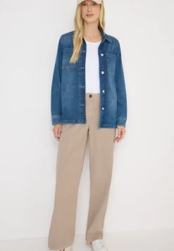 Wide Leg Cordhose