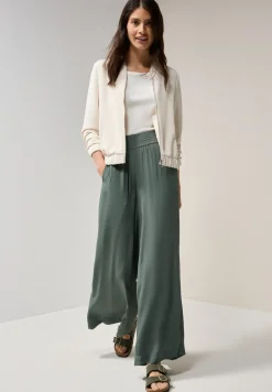 Wide Leg Crepe Hose