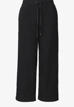 Wide Leg Hose aus Musselin im Loose Fit