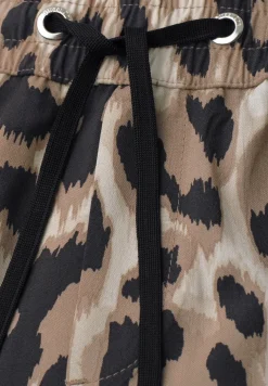Wide Leg Hose im Loose Fit mit Print