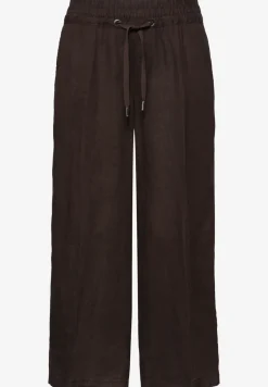 Wide Leg Hose im Loose Fit aus Leinen