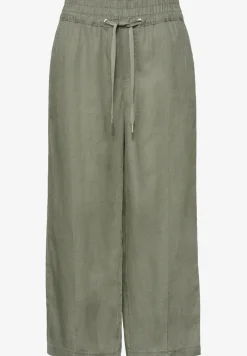 Wide Leg Hose im Loose Fit aus Leinen