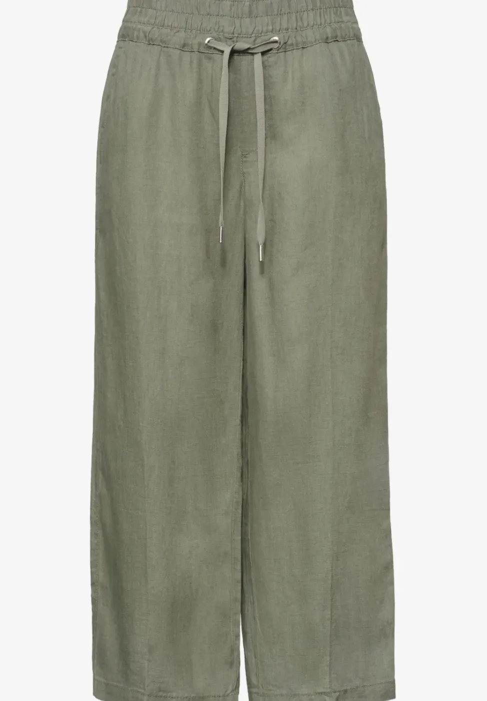 Wide Leg Hose im Loose Fit aus Leinen