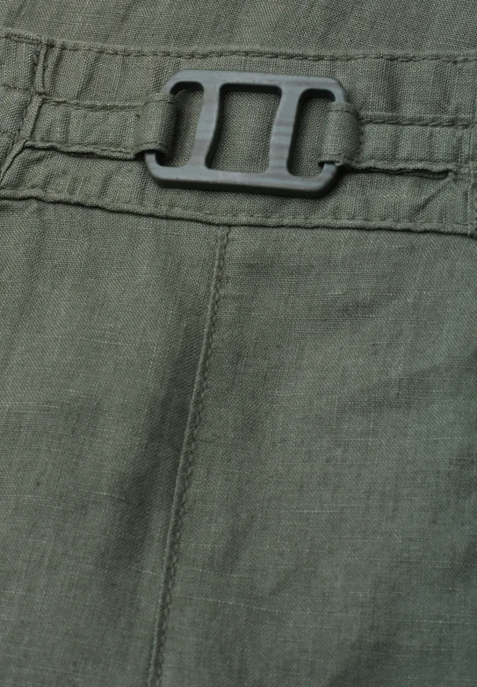 Wide Leg Hose im Loose Fit aus Leinen