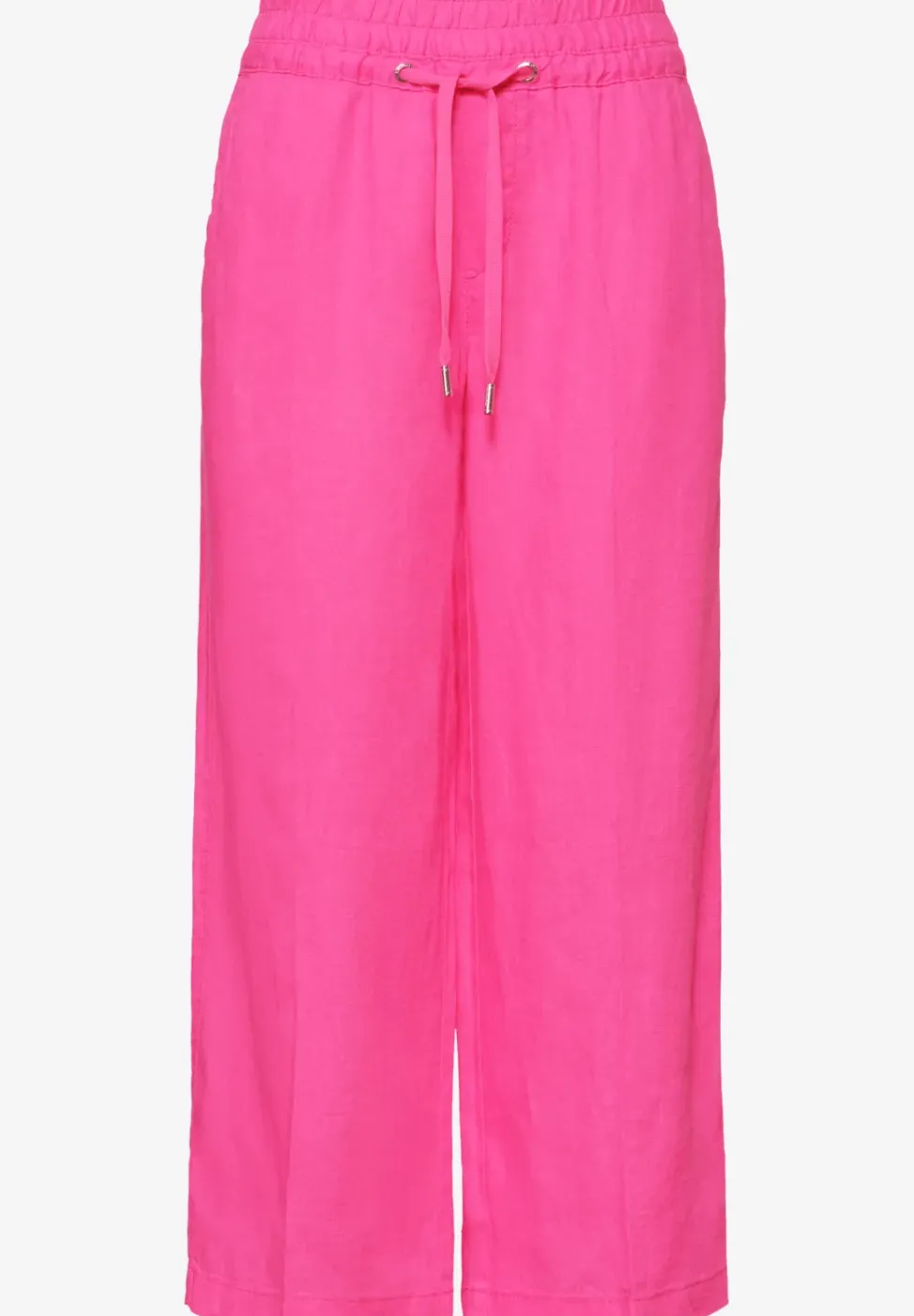 Wide Leg Hose im Loose Fit aus Leinen