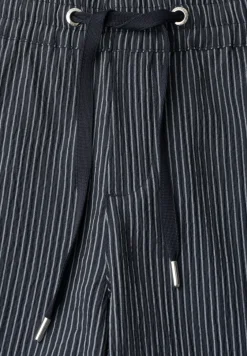 Wide Leg Hose im Loose Fit mit Streifen